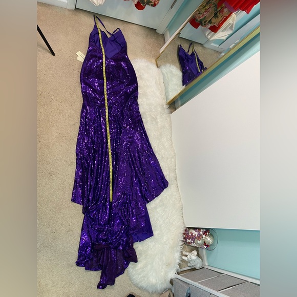 DANYSU Sequin Gown size S NWT - Picture 8 of 10